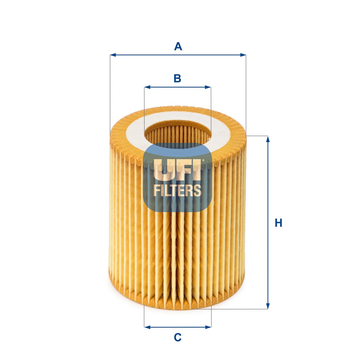 UFI Olejový filter 2504900 1
