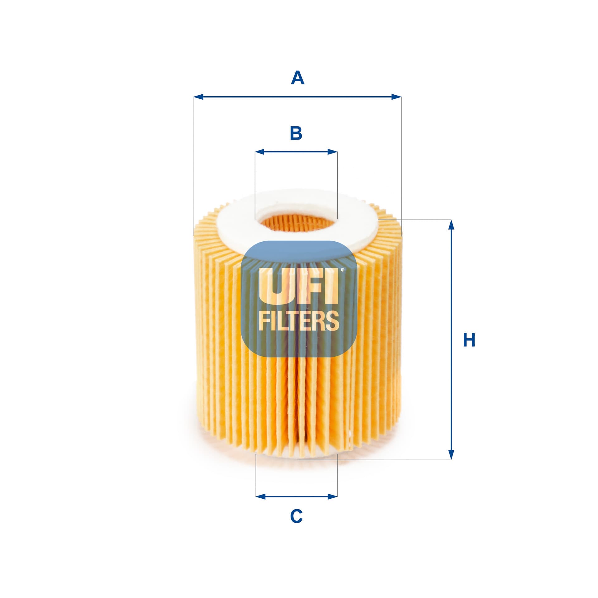 UFI Olejový filter 2505600 1