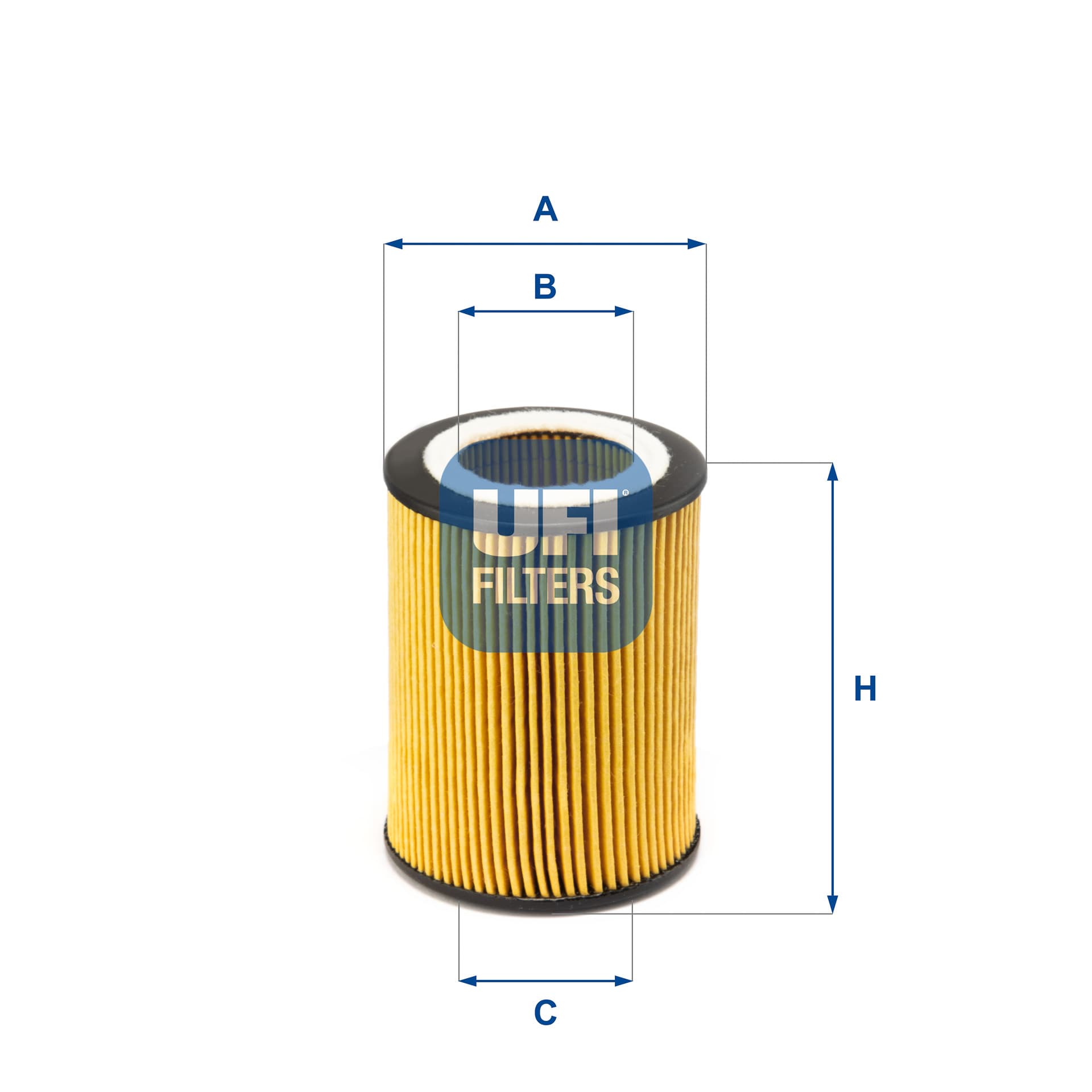 UFI Olejový filter 2507100 1