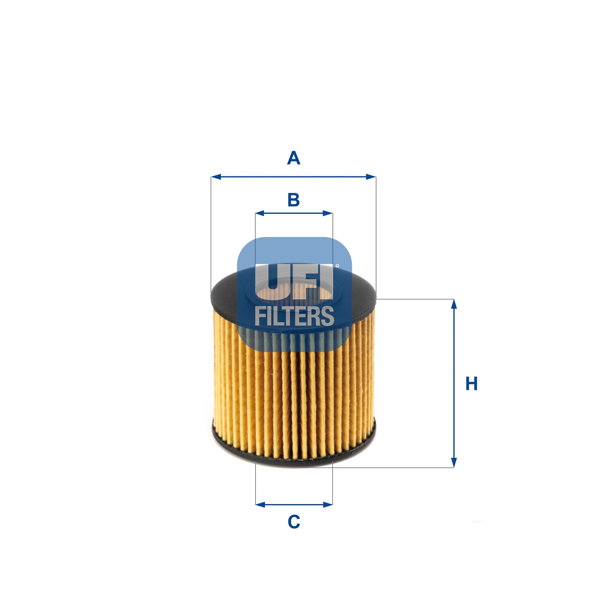 UFI Olejový filter 2508600 1