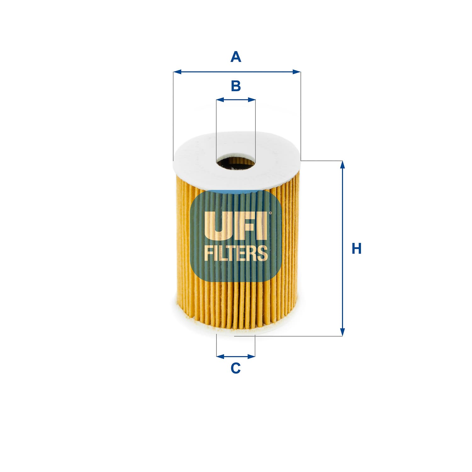 UFI Olejový filter 2509100 1