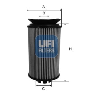 UFI Olejový filter 2509200 1