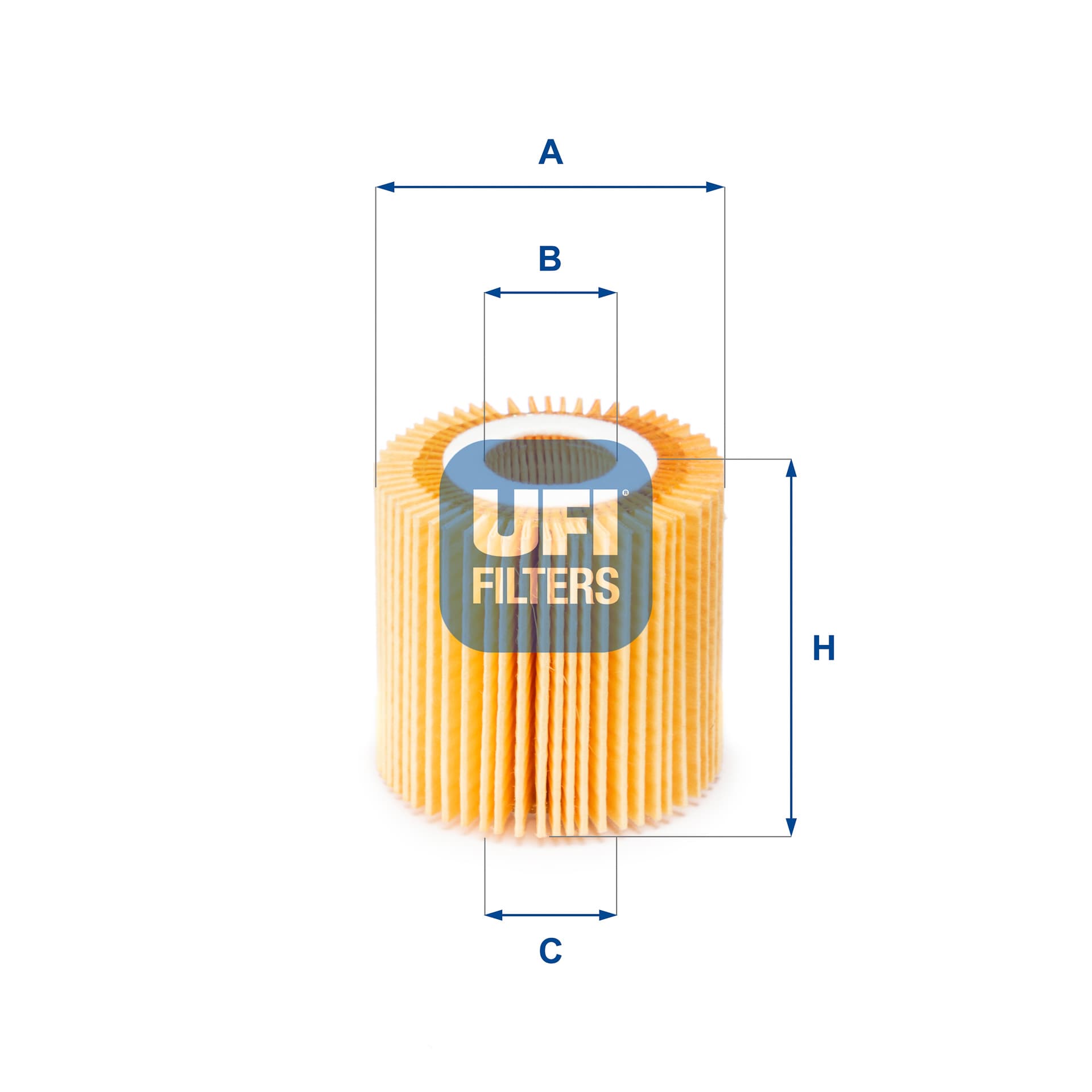 UFI Olejový filter 2515000 1