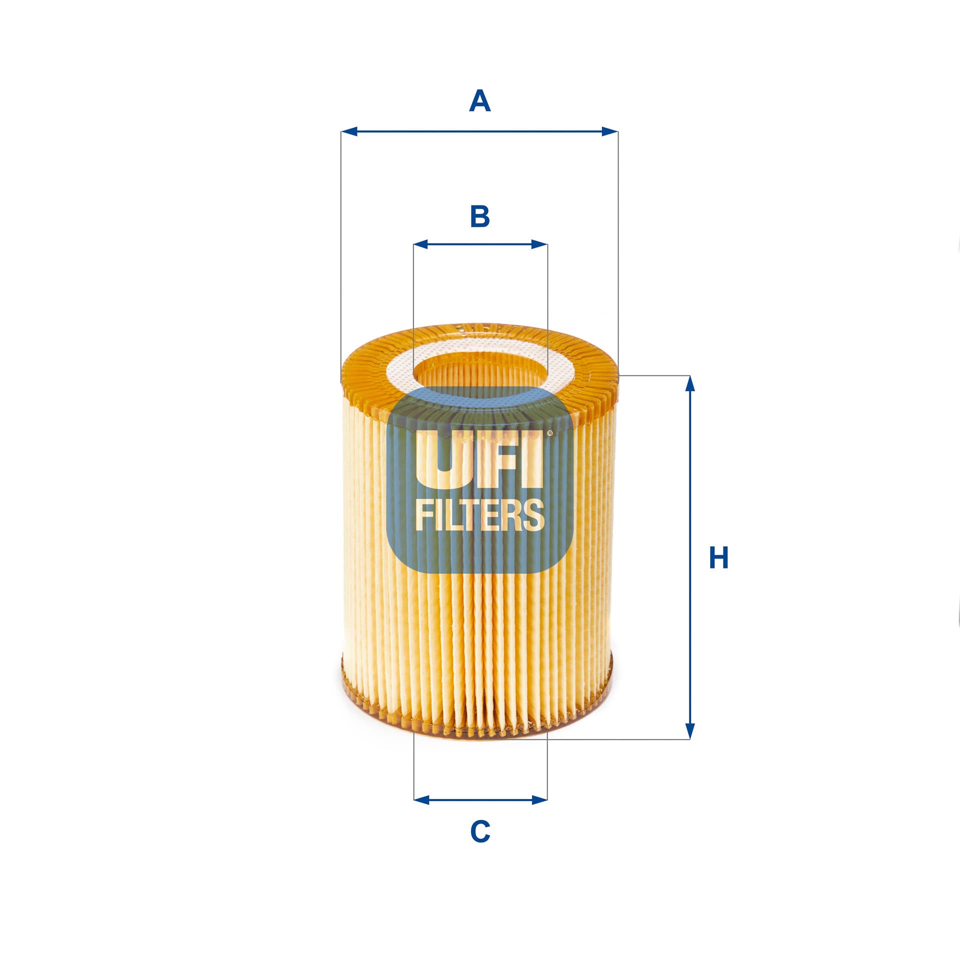 UFI Olejový filter 2515200 1