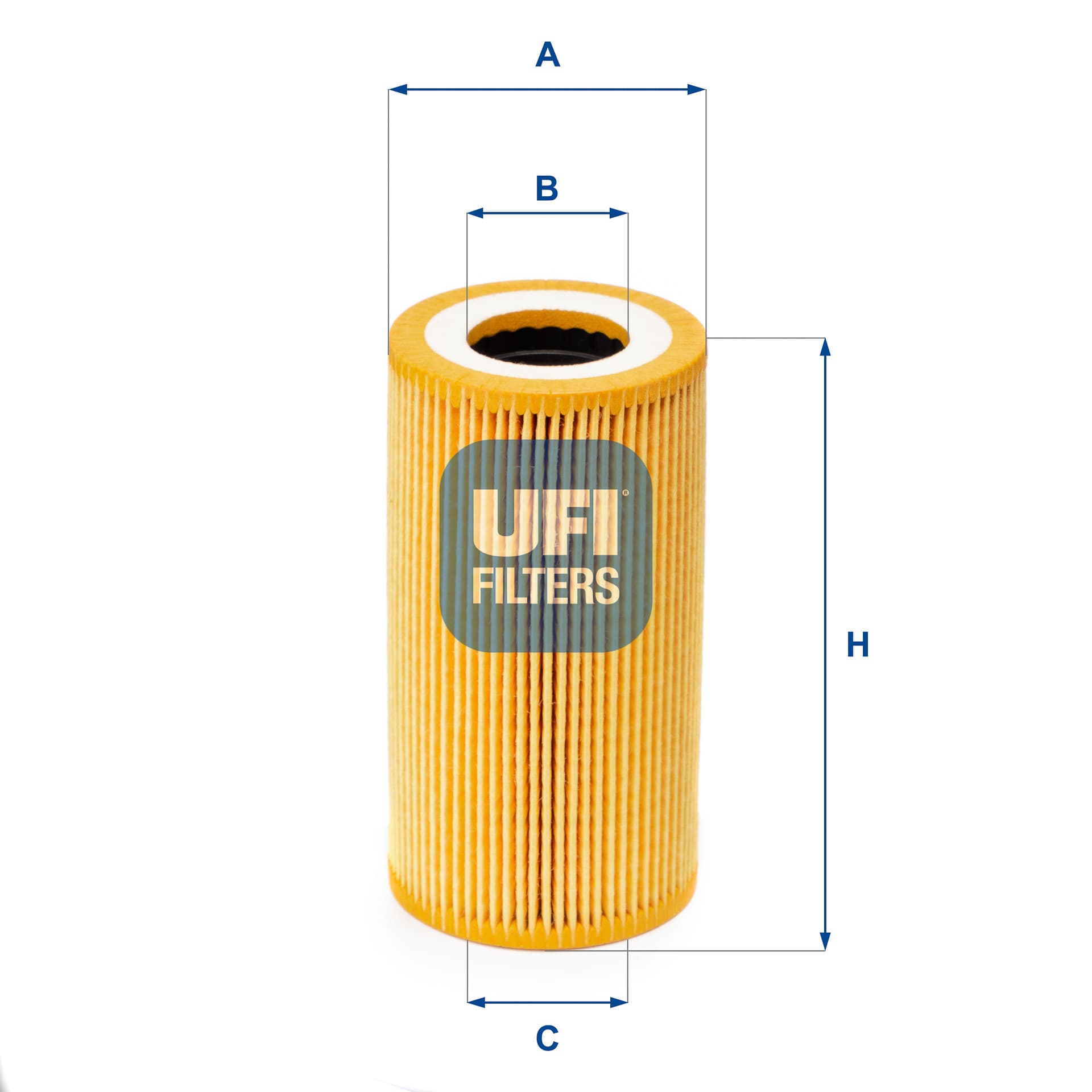 UFI Olejový filter 2516500 1