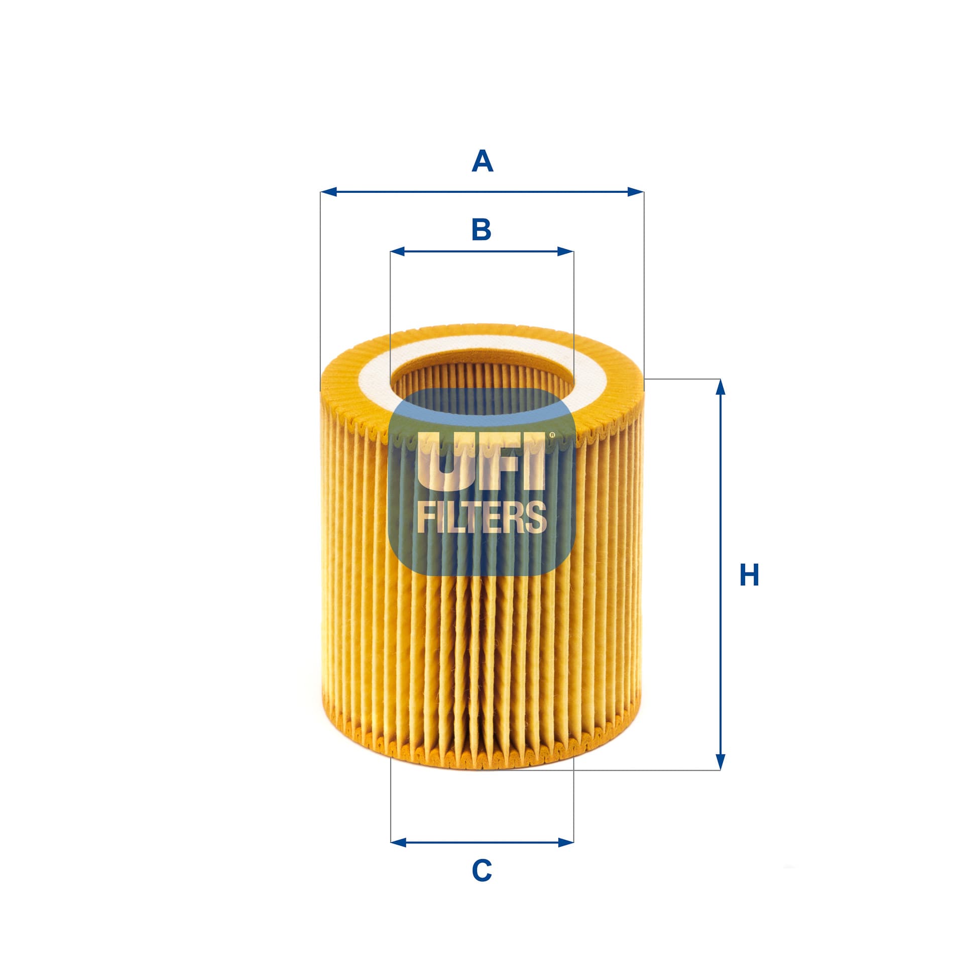 UFI Olejový filter 2517100 1