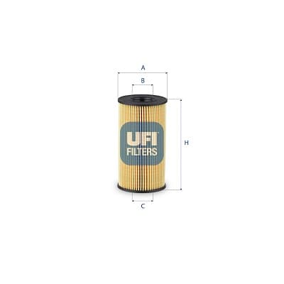 UFI Olejový filter 25.267.00 1