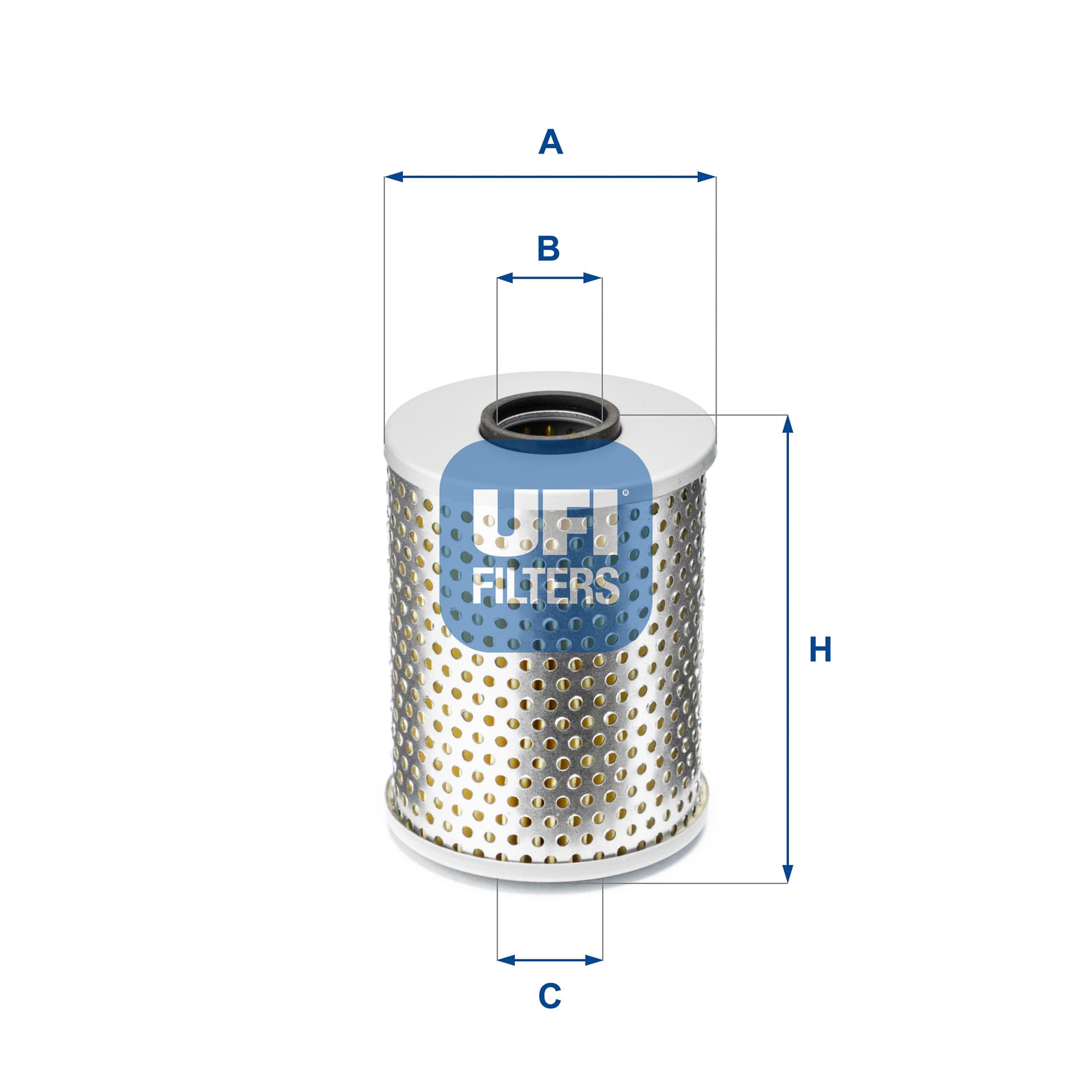 UFI Olejový filter 2554800 1