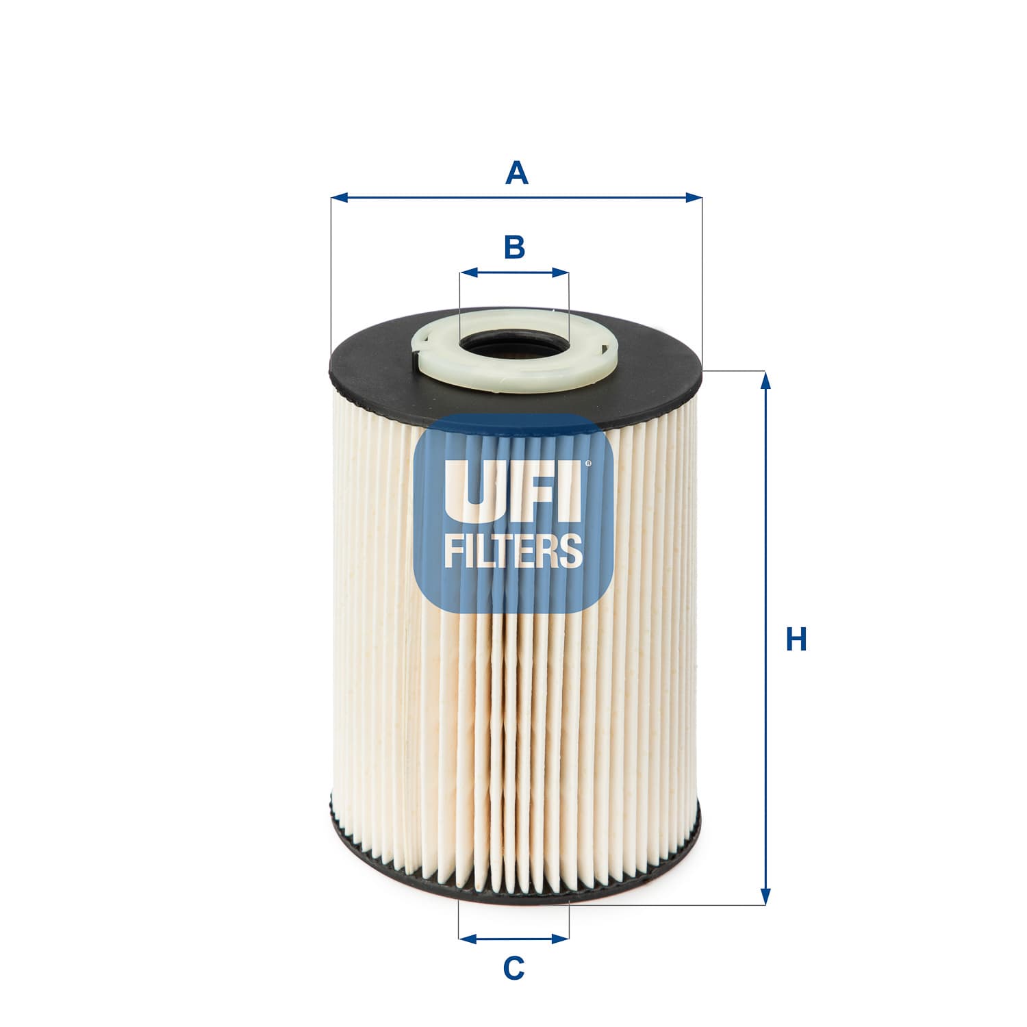 UFI Palivový filter 2602000 1