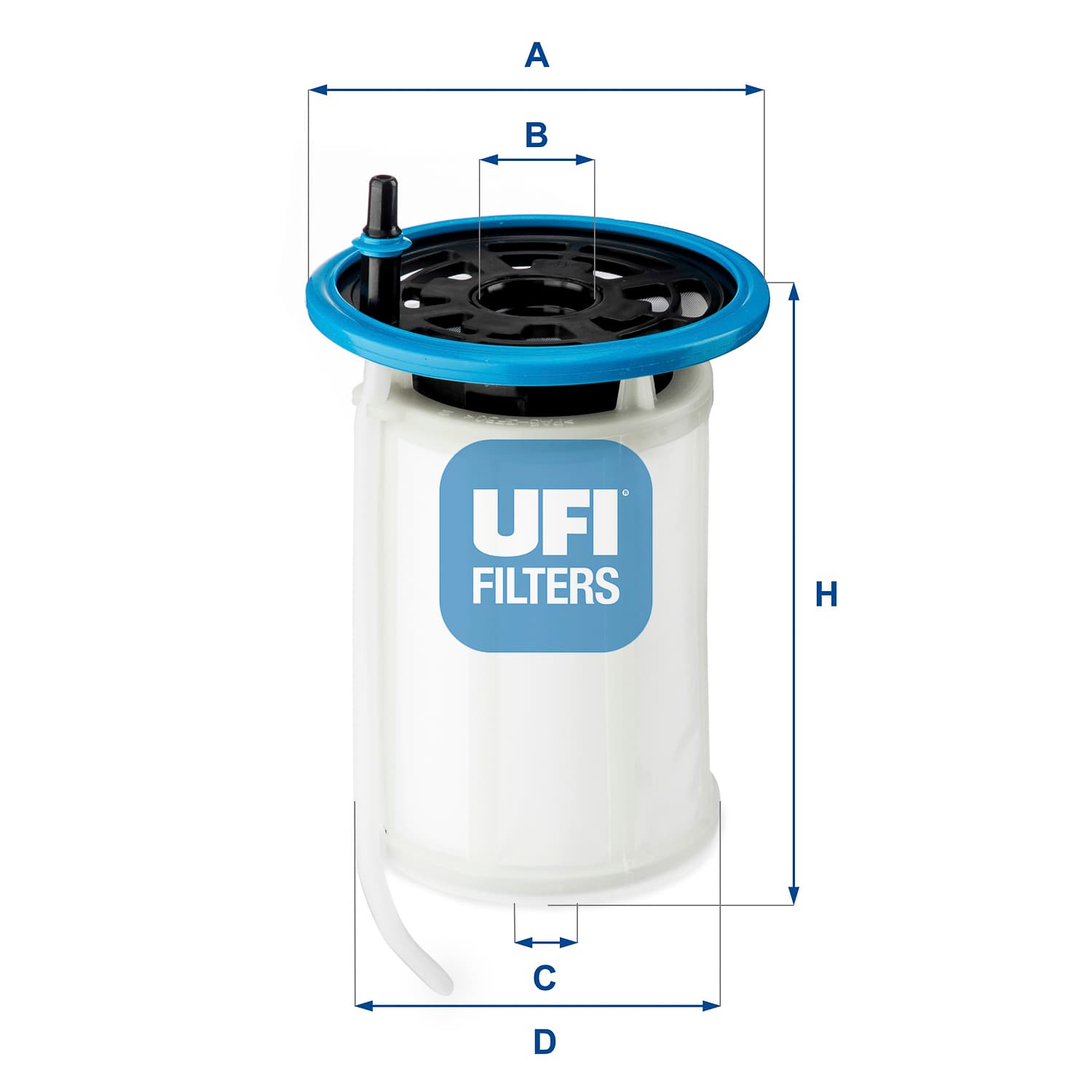 UFI Palivový filter 2607900 1