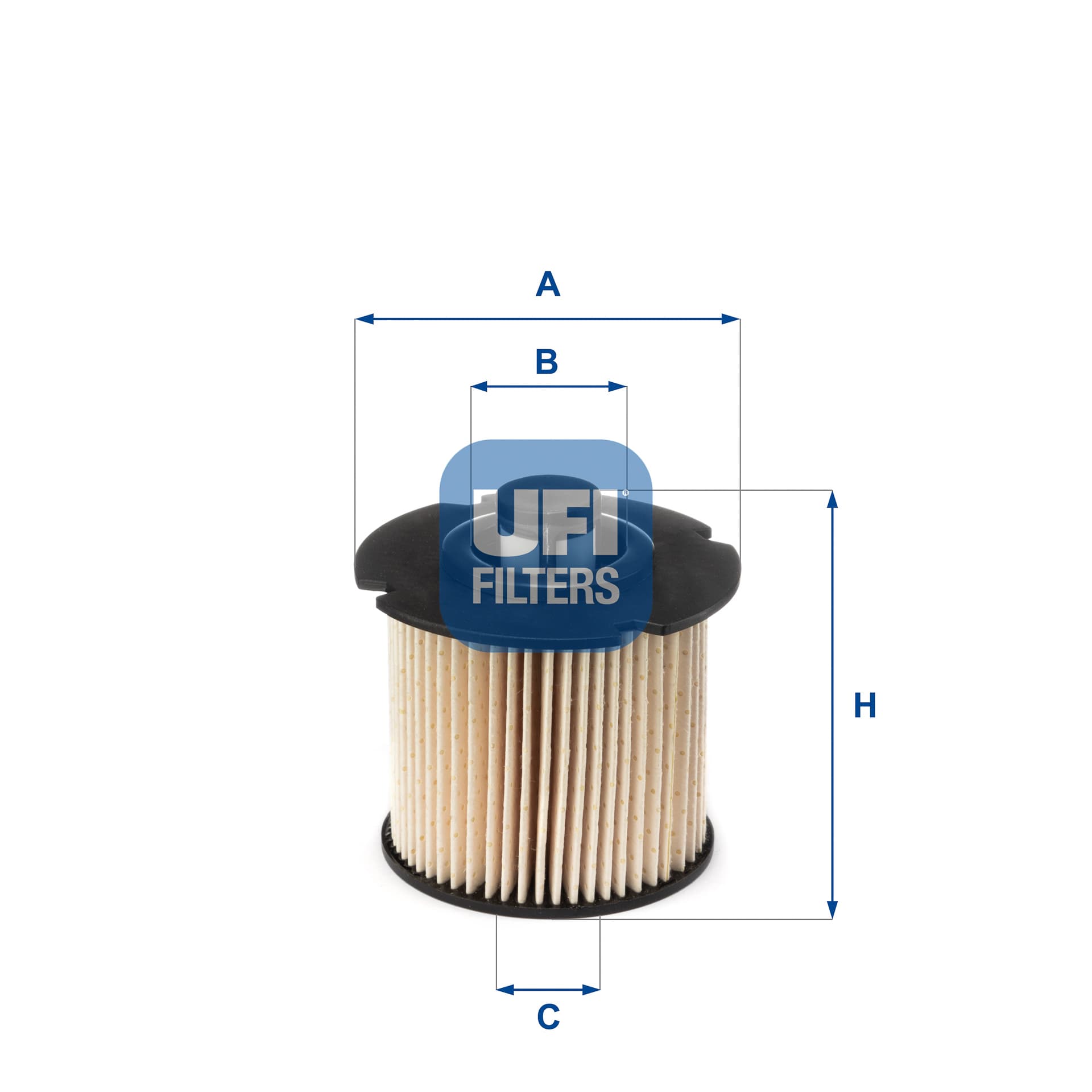 UFI Palivový filter 26.104.00 1