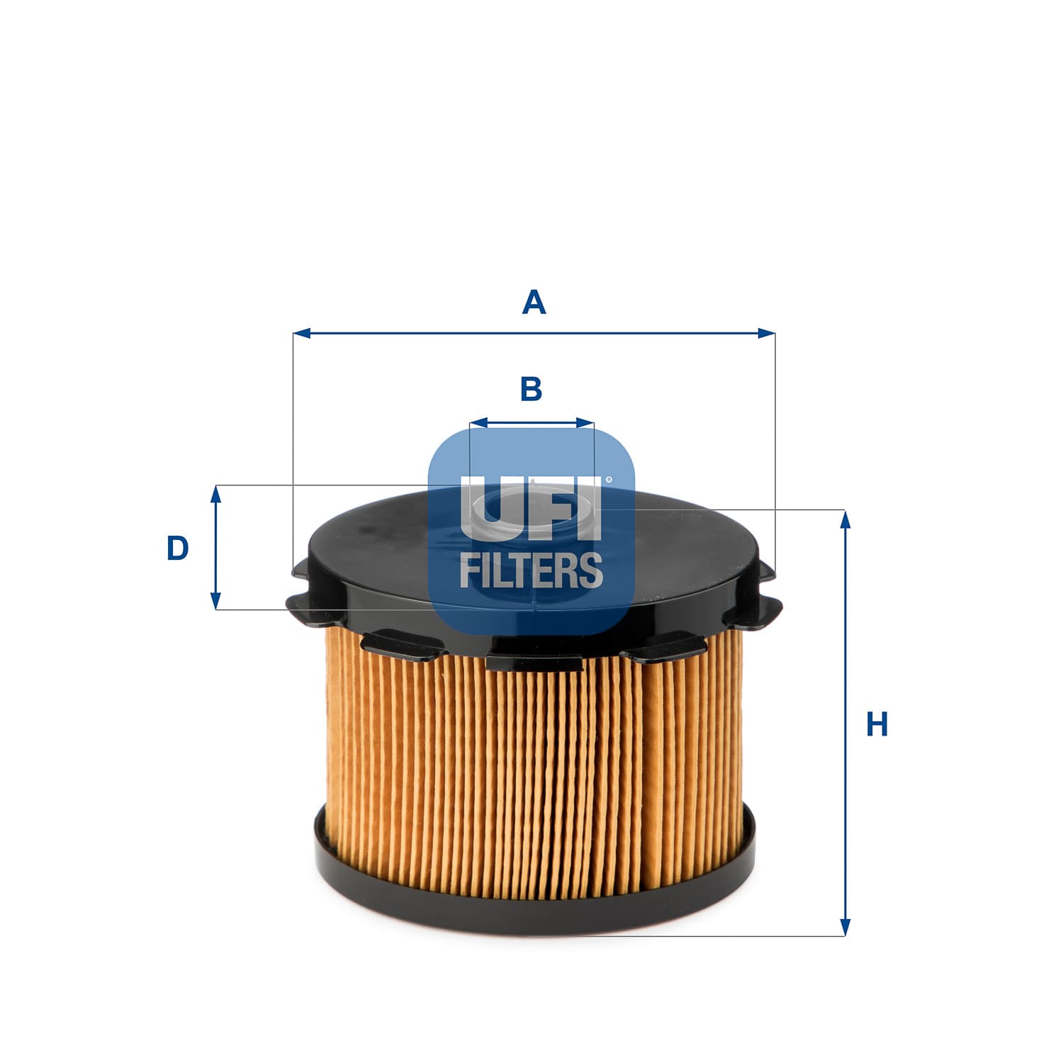 UFI Palivový filter 2668800 1