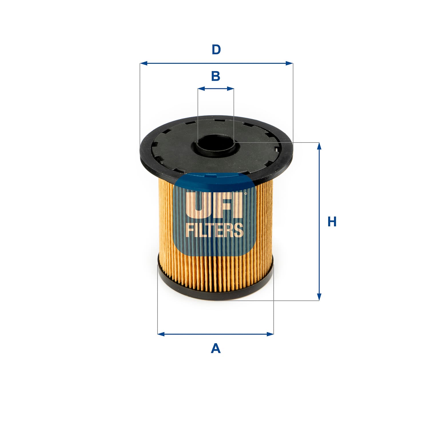 UFI Palivový filter 2669000 1