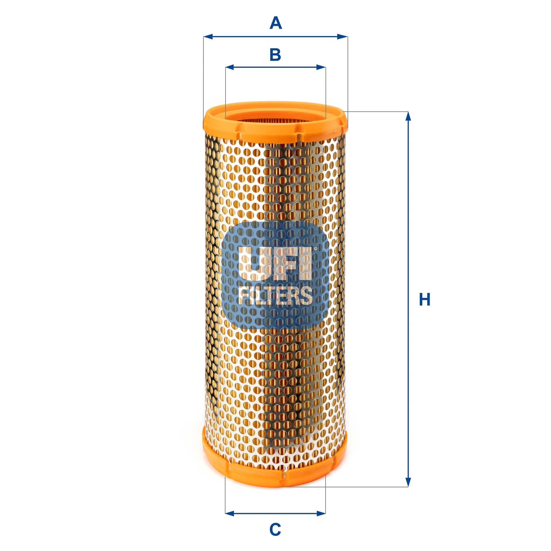 UFI Vzduchový filter 2708400 1