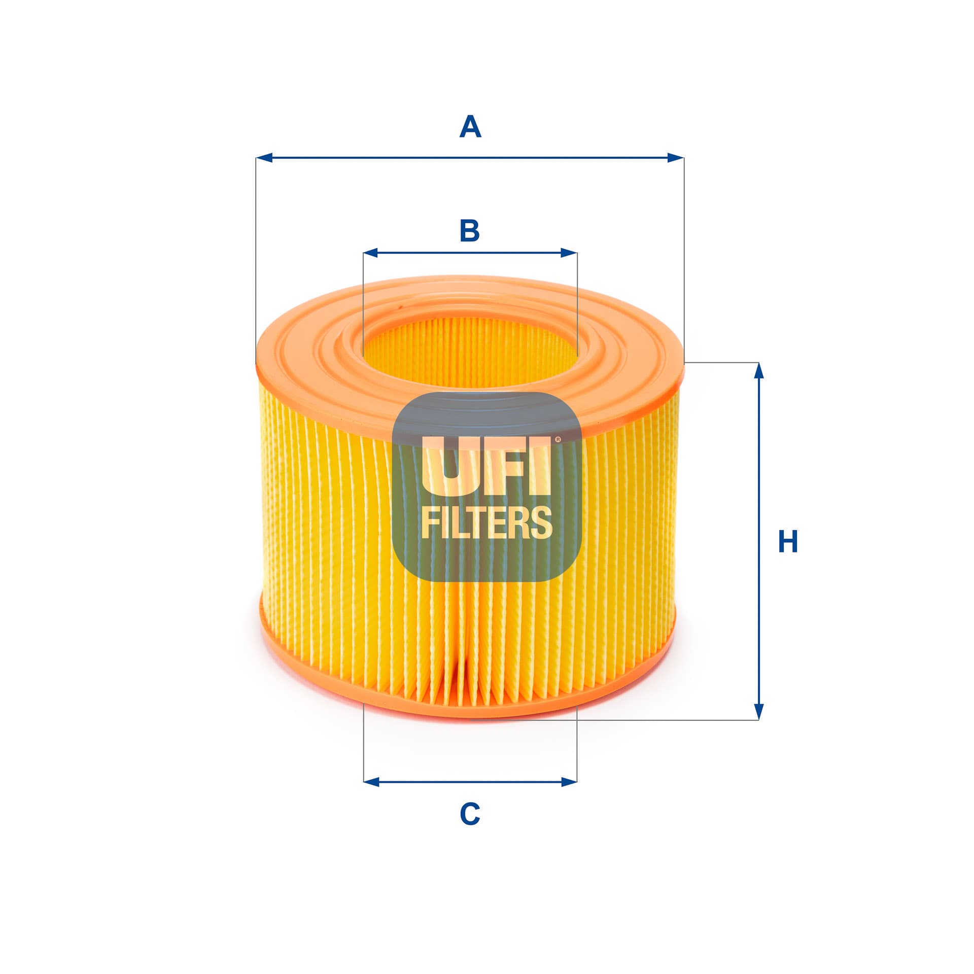 UFI Vzduchový filter 2714900 1