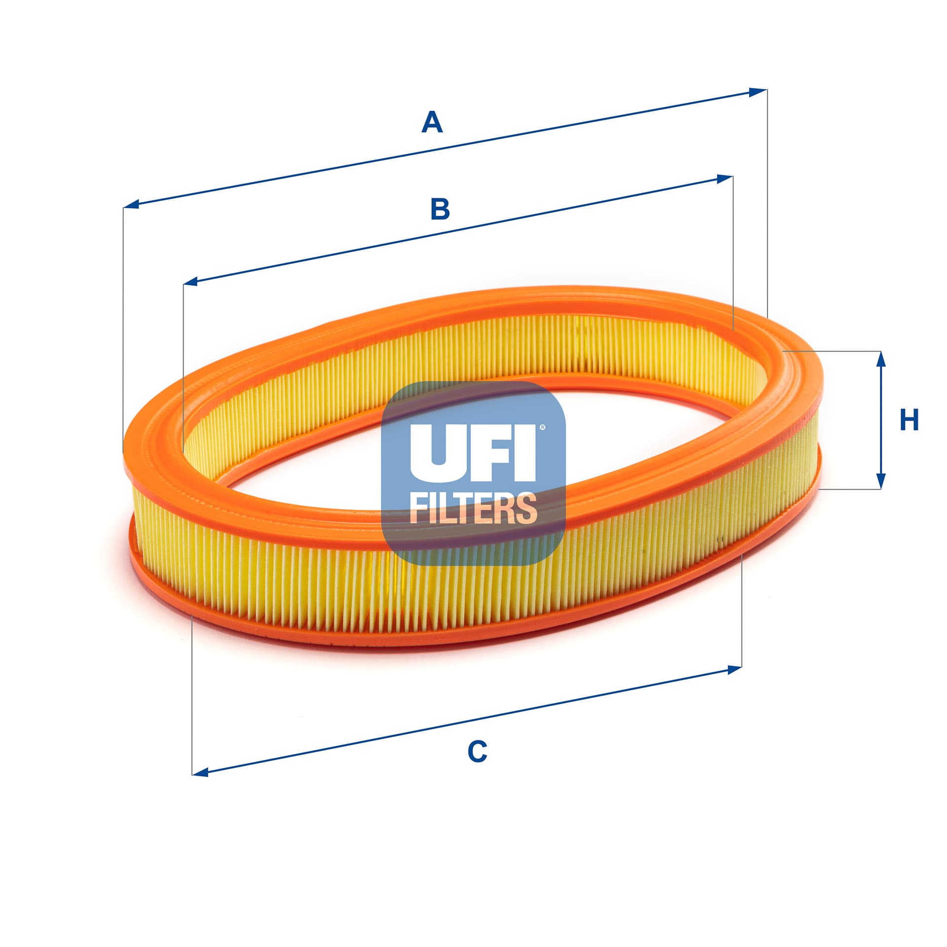 UFI Vzduchový filter 2717700 1