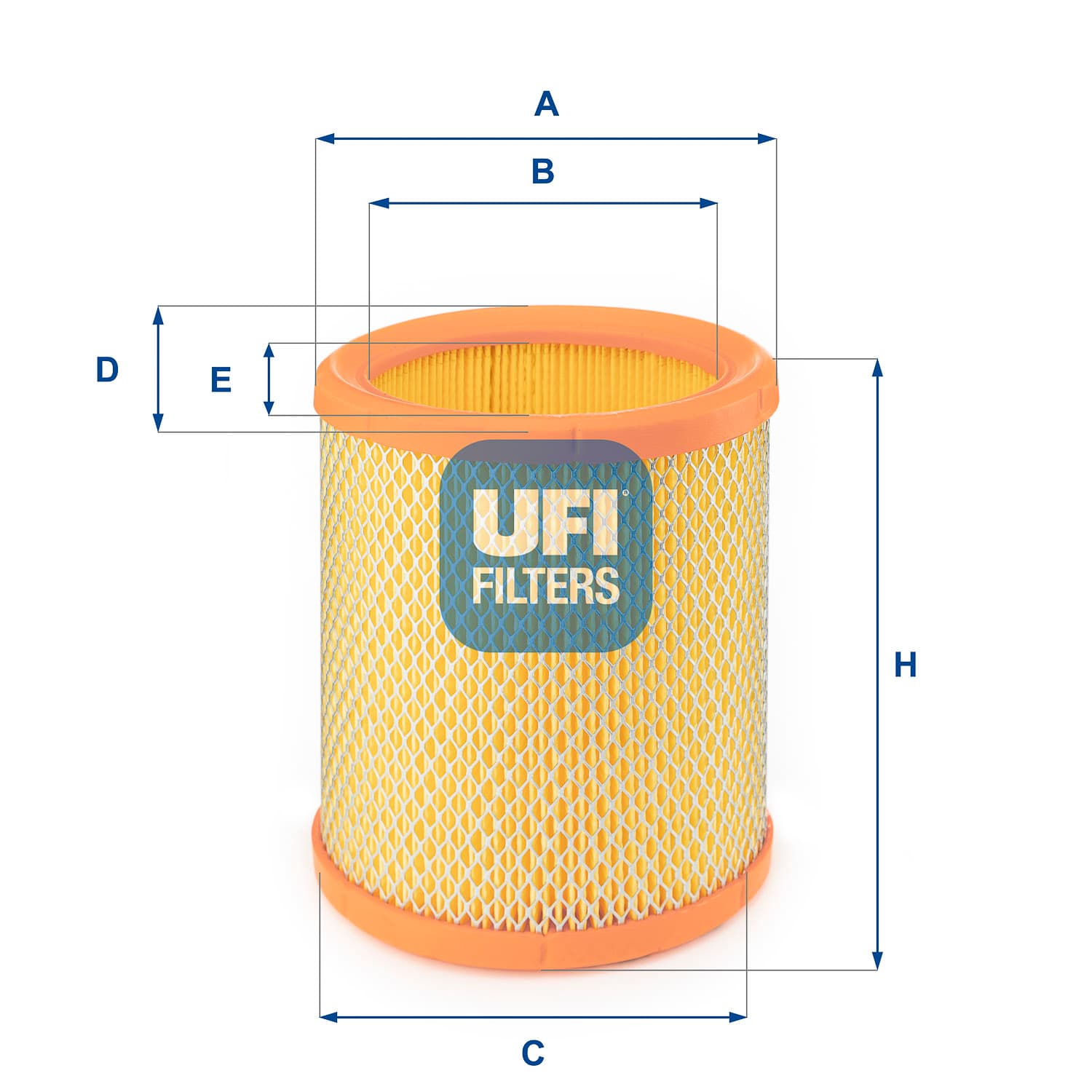 UFI Vzduchový filter 2719600 1