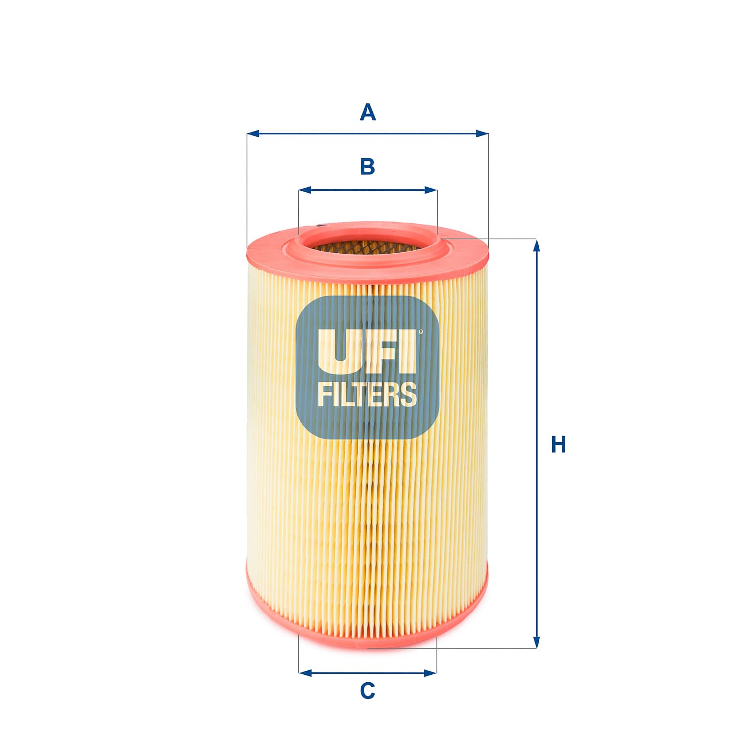 UFI Vzduchový filter 2722800 1