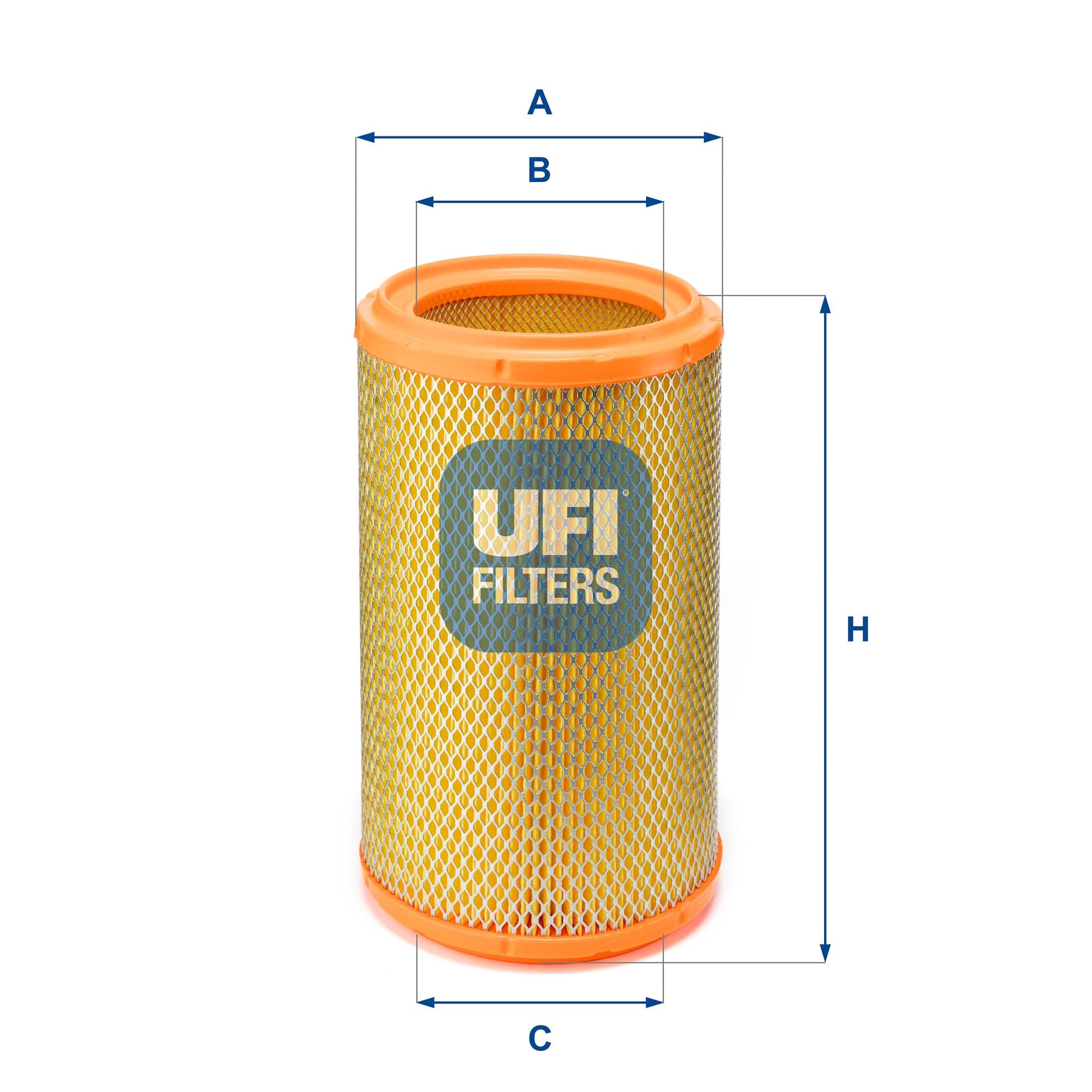 UFI Vzduchový filter 2723600 1