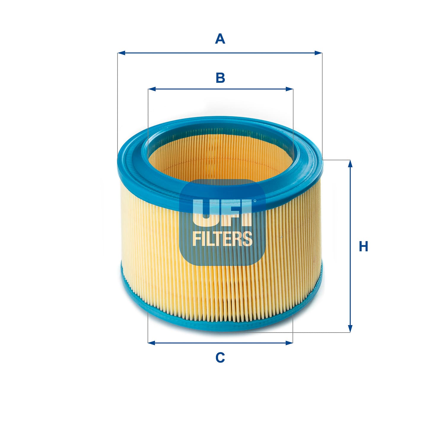 UFI Vzduchový filter 2723900 1