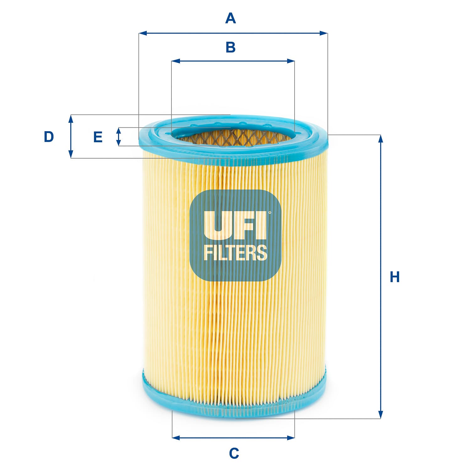 UFI Vzduchový filter 2725200 1