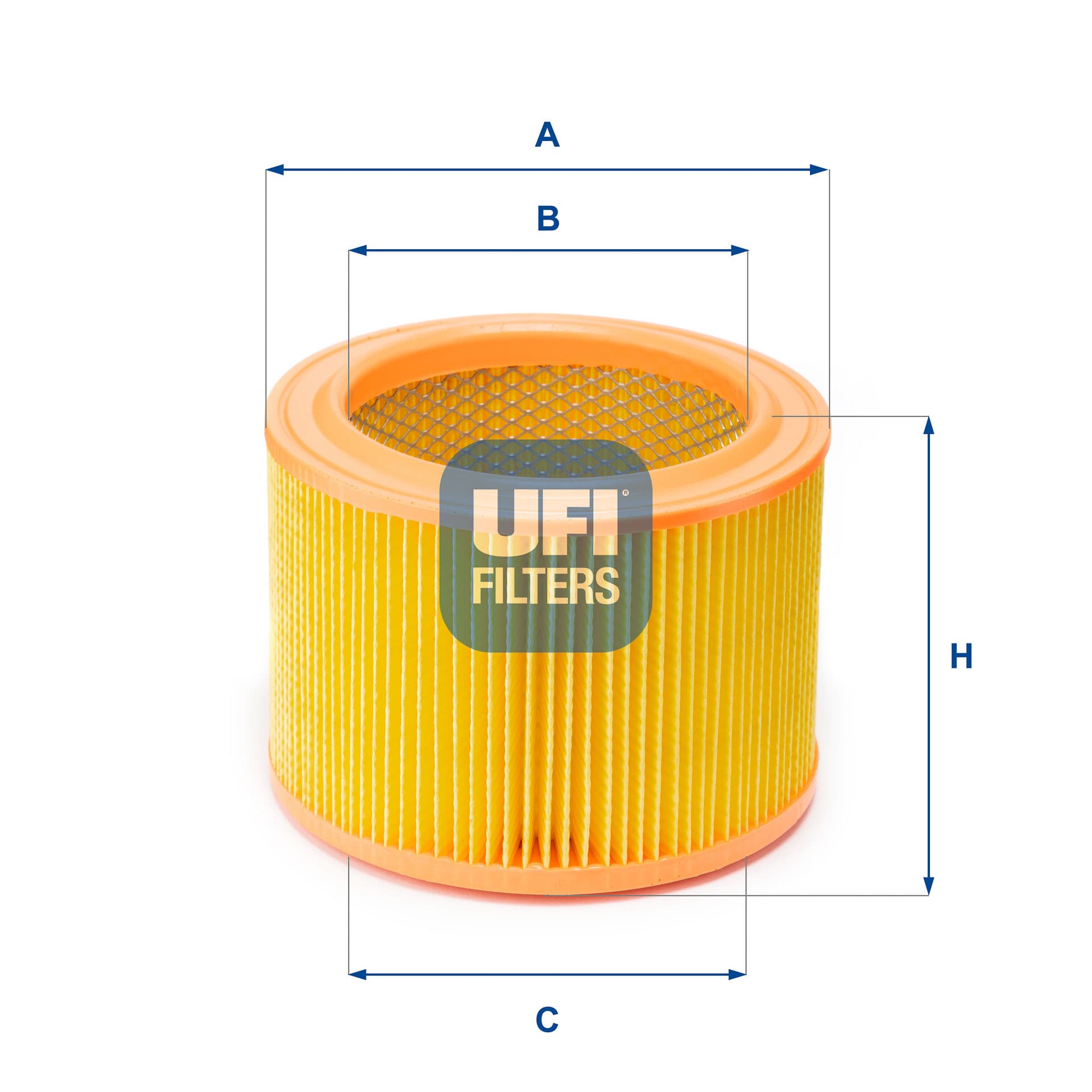 UFI Vzduchový filter 2727100 1