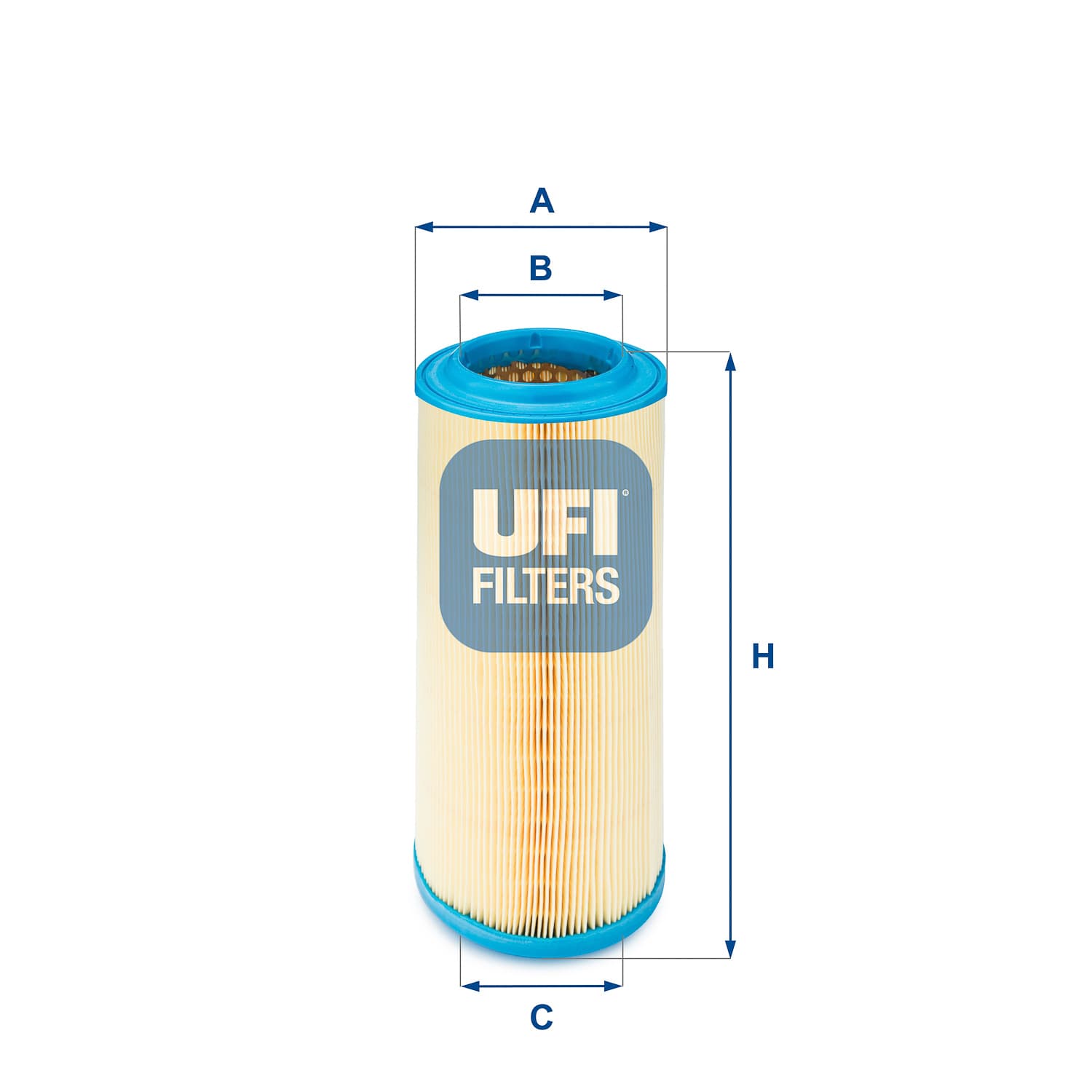 UFI Vzduchový filter 2734100 1