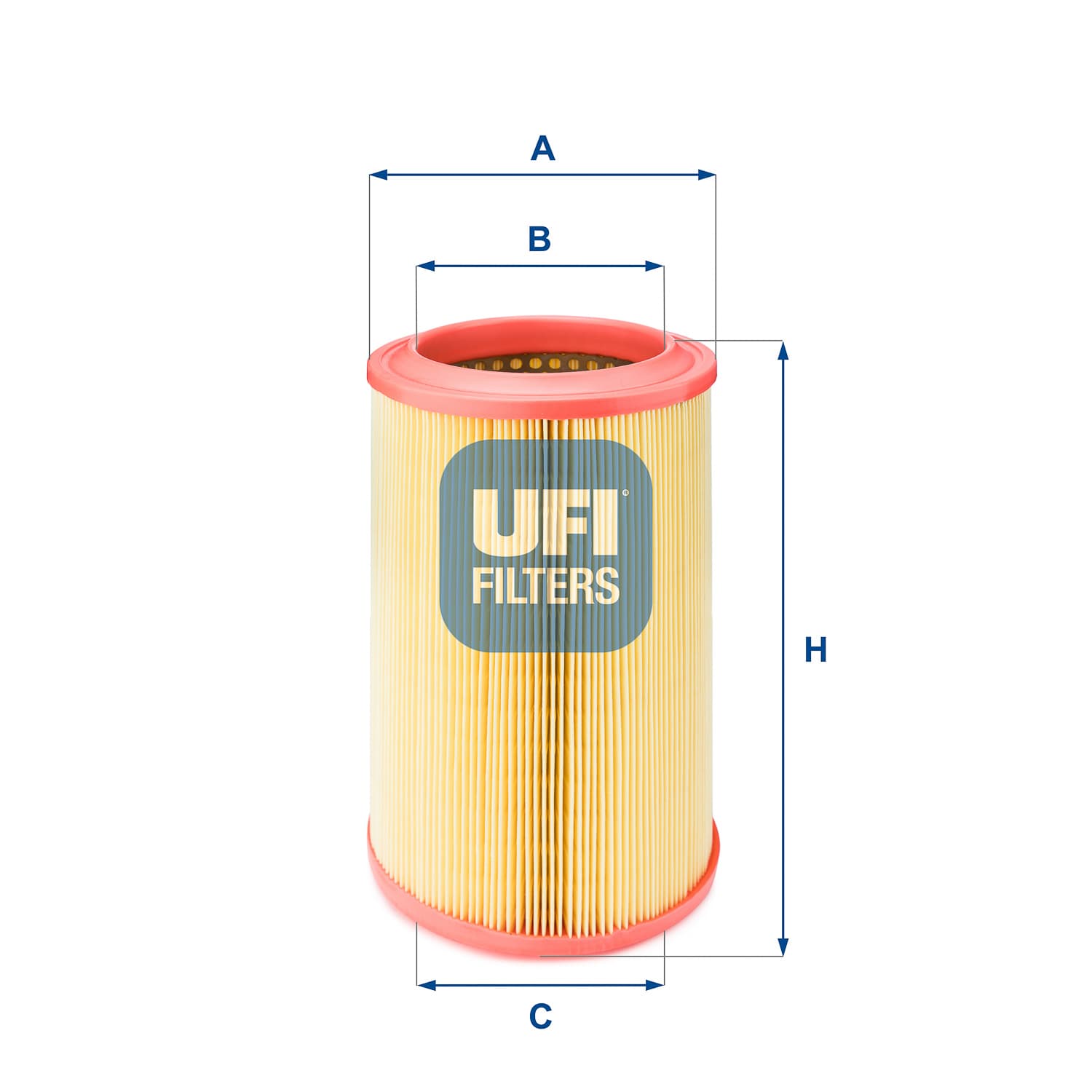 UFI Vzduchový filter 2736600 1