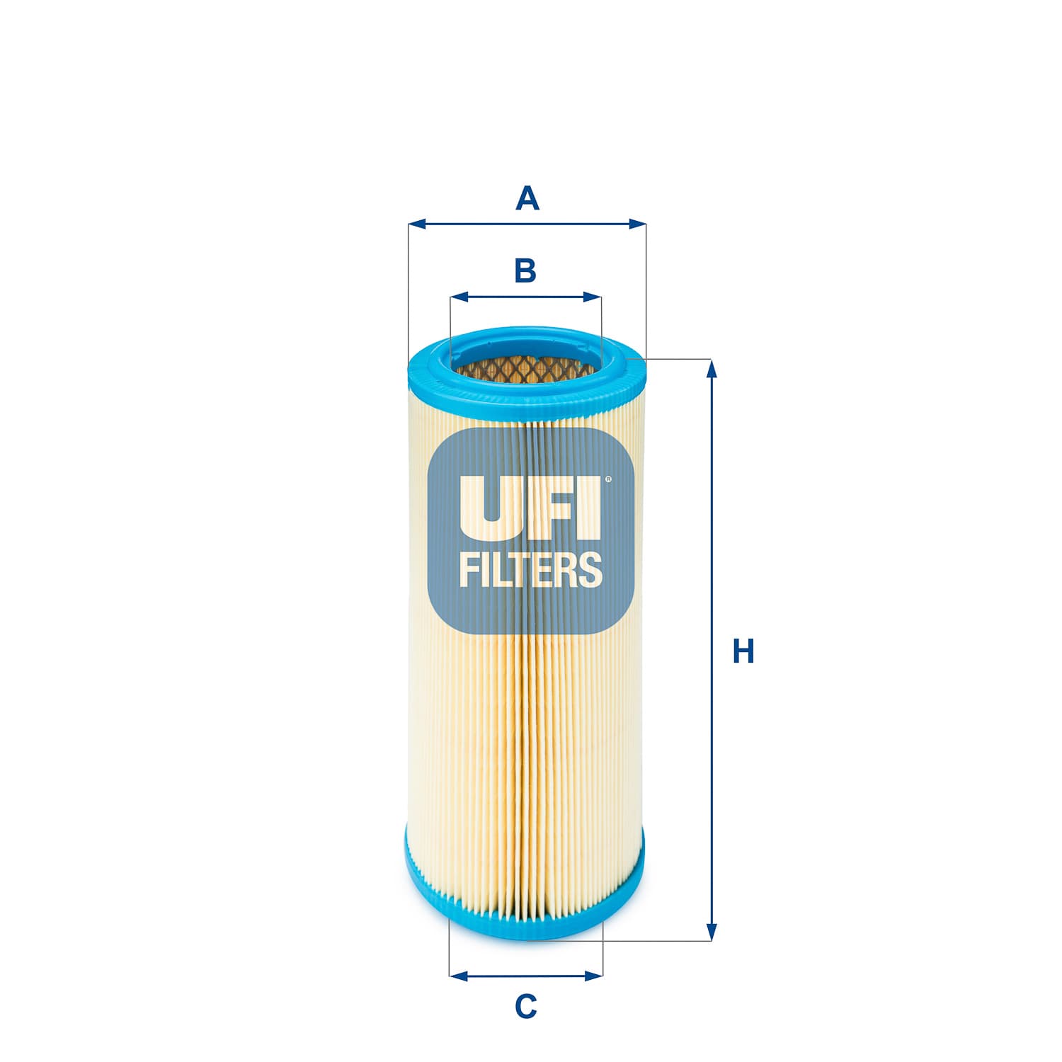 UFI Vzduchový filter 2736700 1