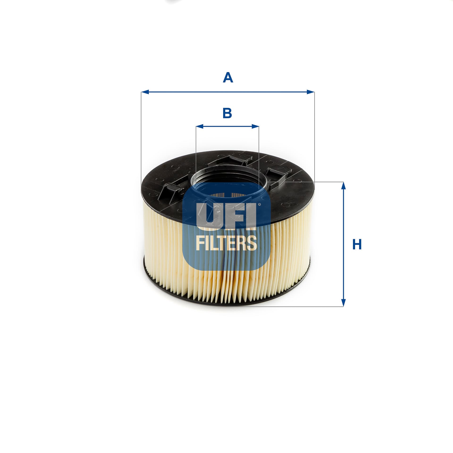 UFI Vzduchový filter 2739400 1