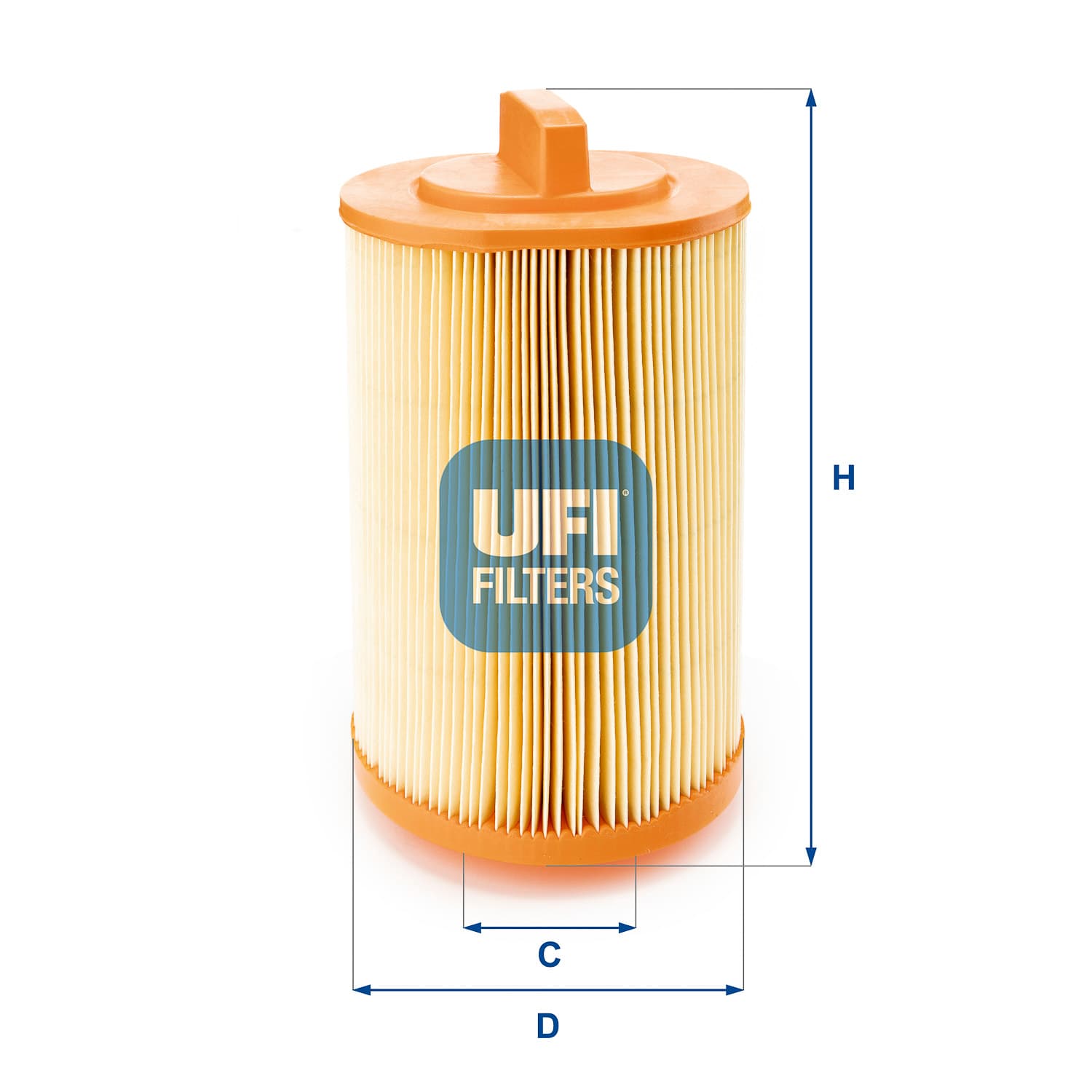 UFI Vzduchový filter 2748600 1