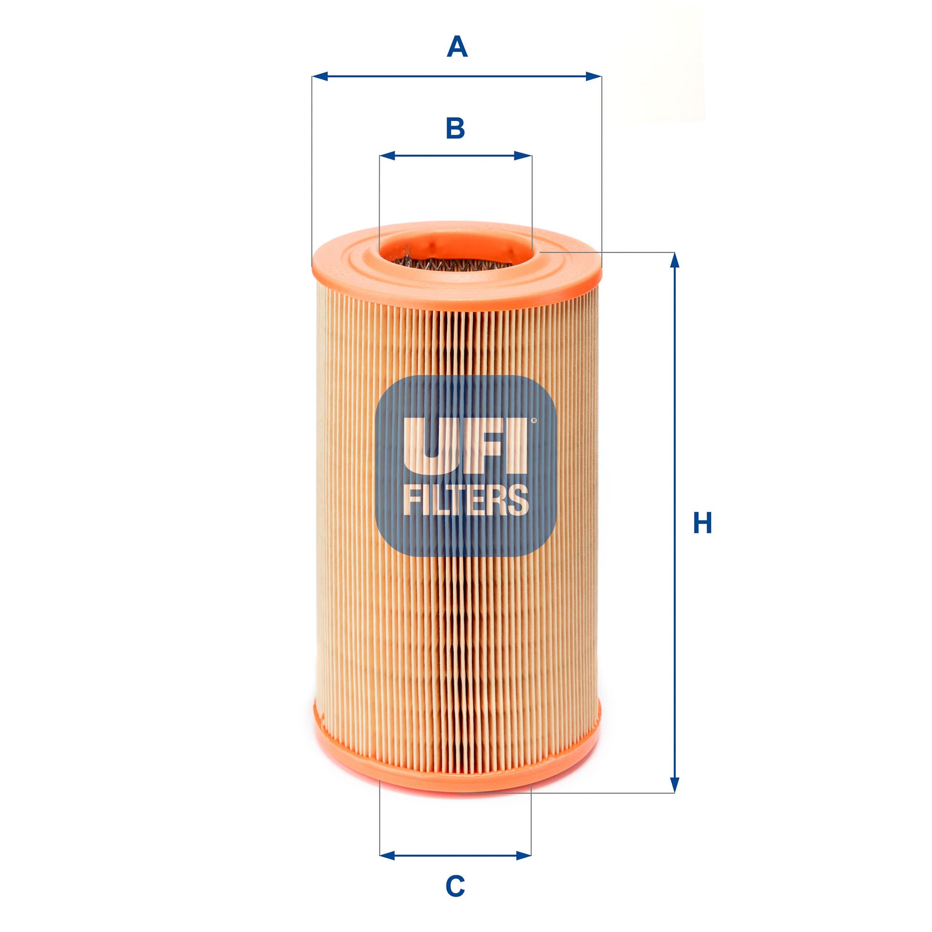 UFI Vzduchový filter 2752400 1