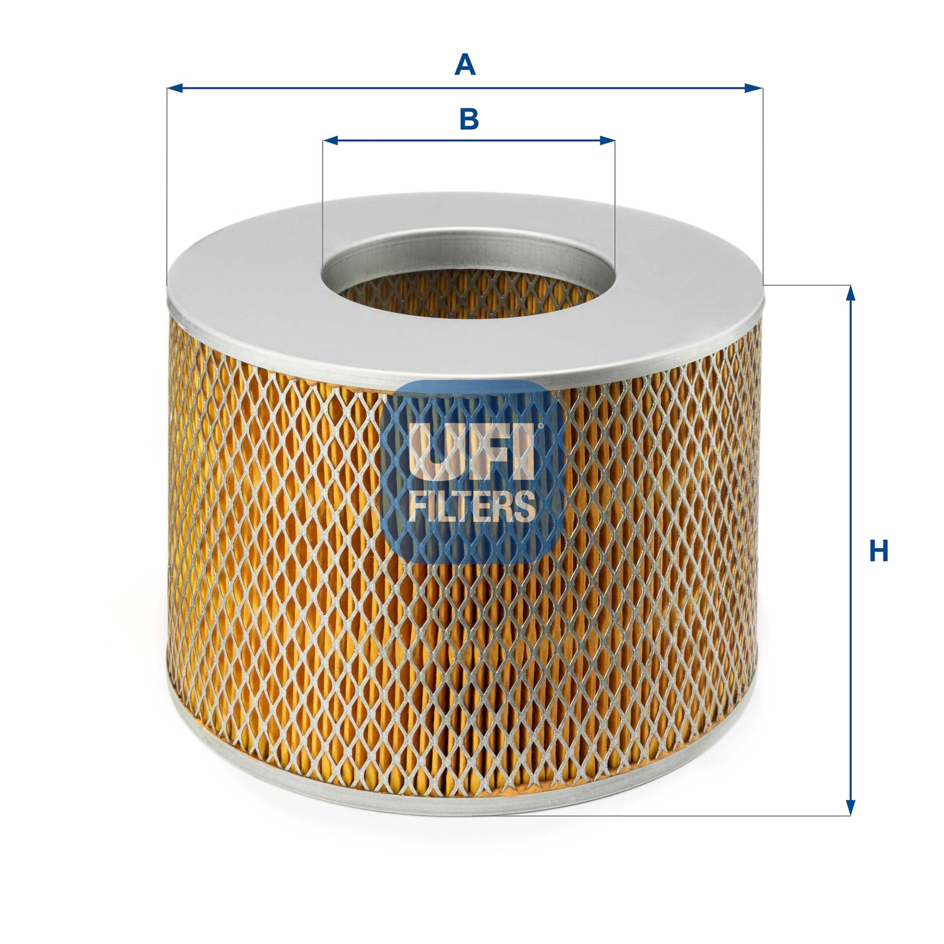 UFI Vzduchový filter 2758300 1
