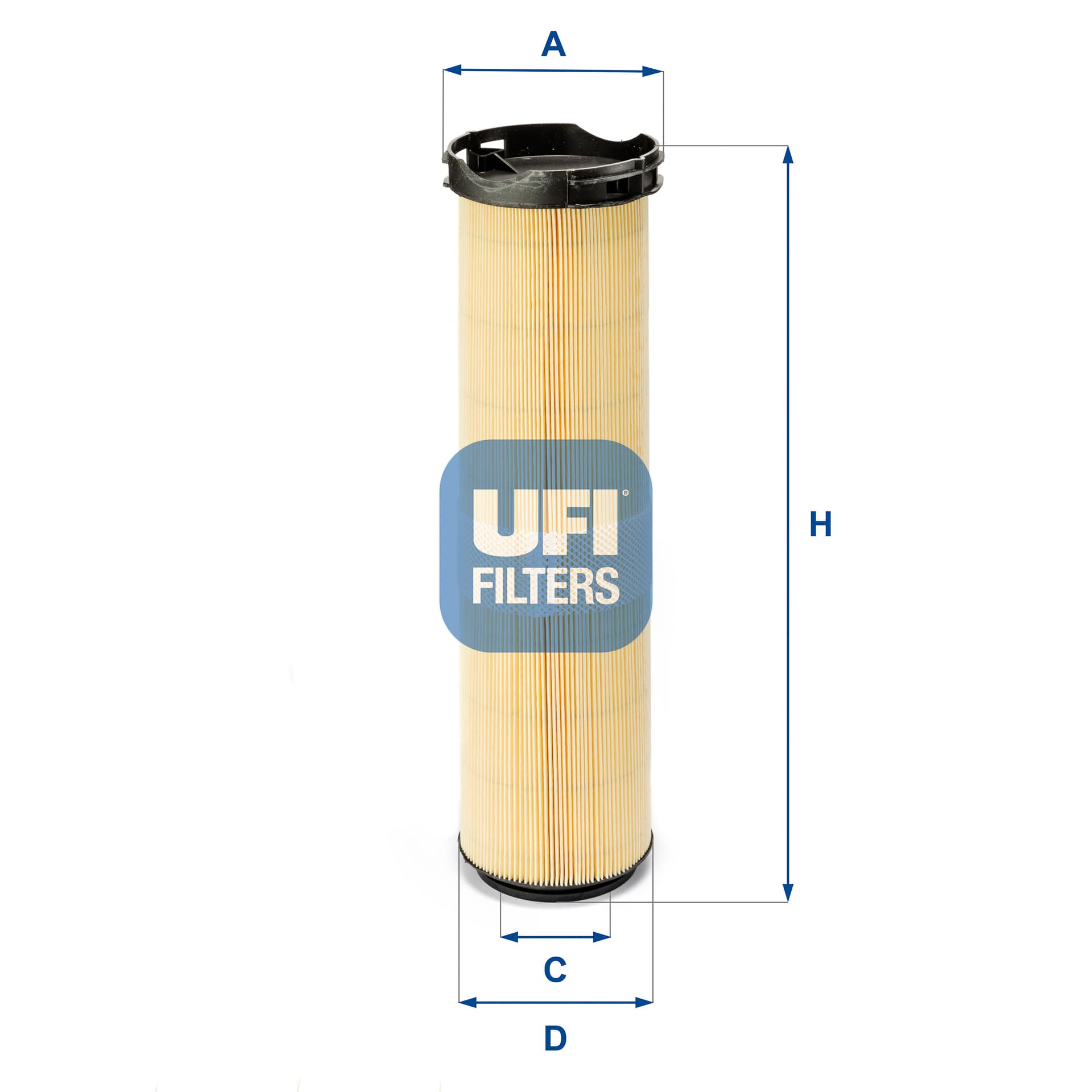 UFI Vzduchový filter 2758600 1