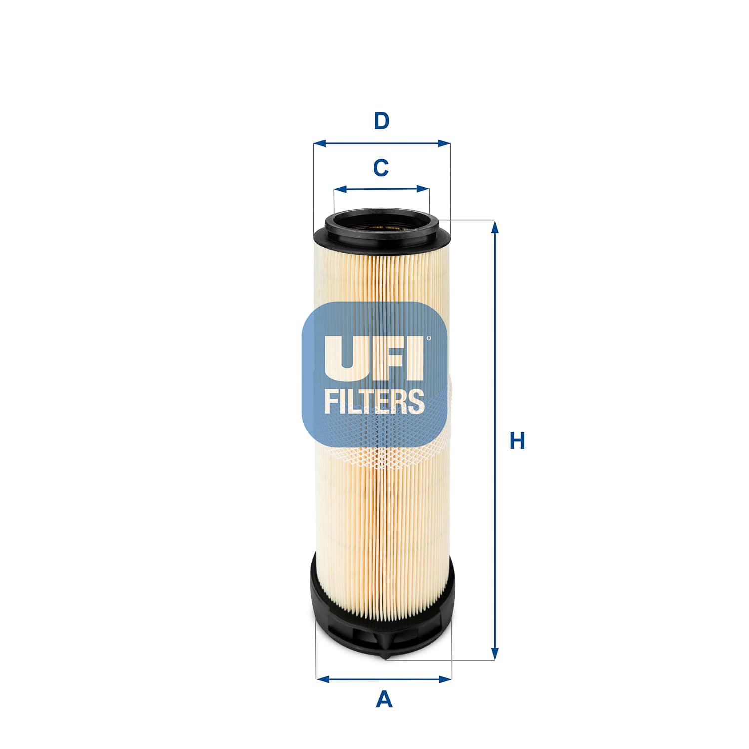UFI Vzduchový filter 2759600 1