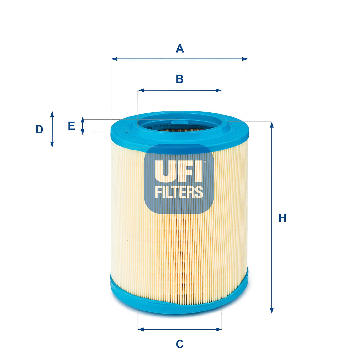 UFI Vzduchový filter 2760600 1