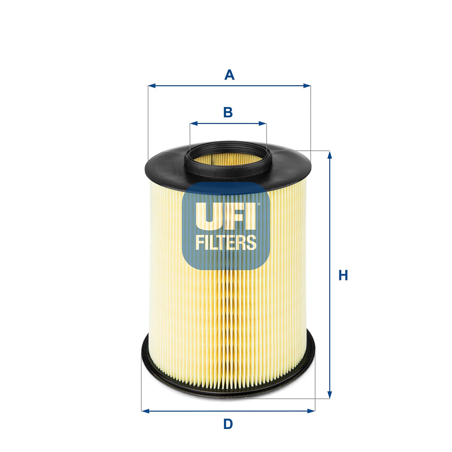UFI Vzduchový filter 2767500 1
