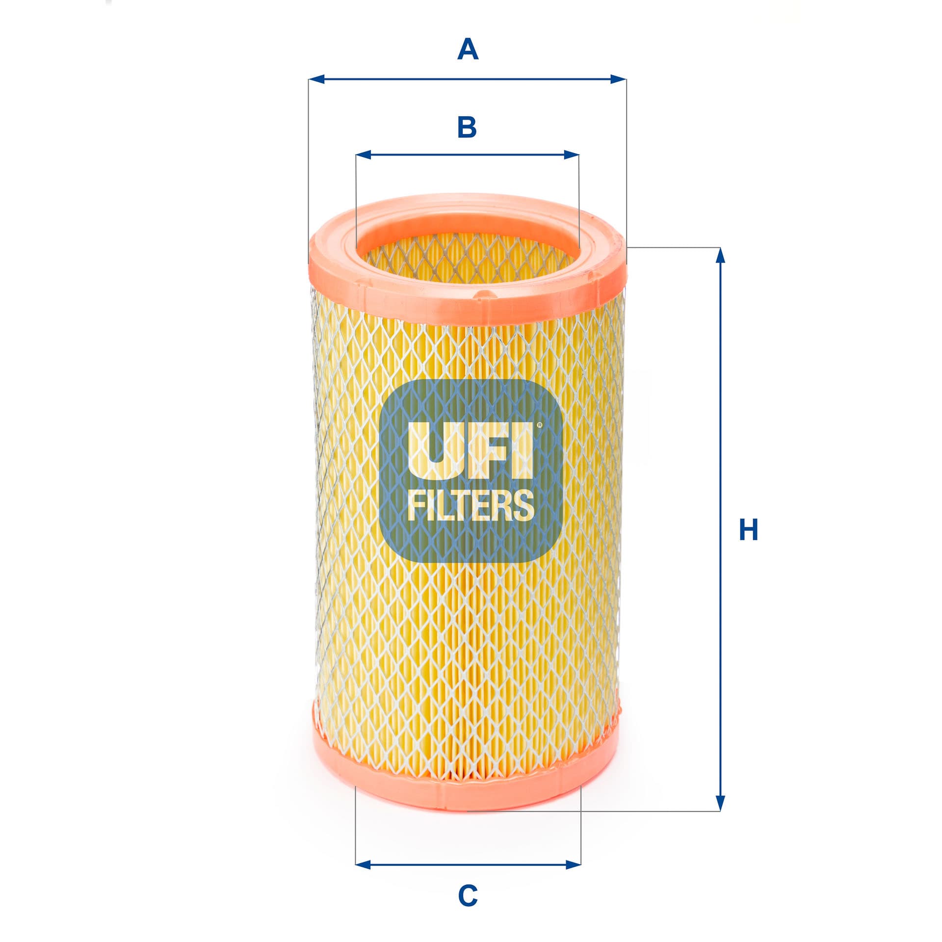 UFI Vzduchový filter 2782400 1