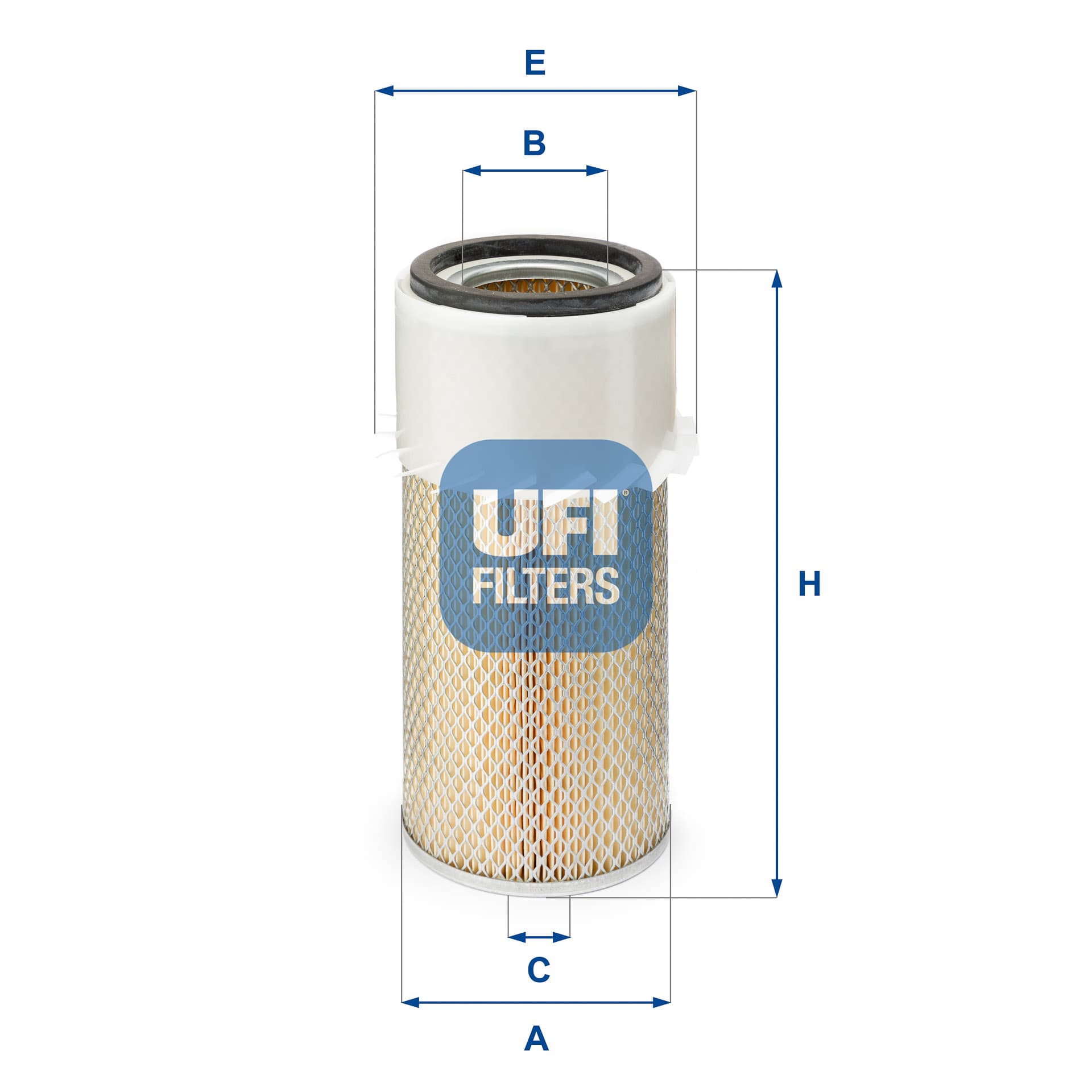 UFI Vzduchový filter 2792000 1