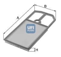 UFI Vzduchový filter 3018400 1