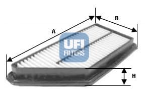 UFI Vzduchový filter 3059100 1