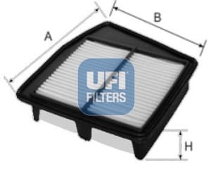 UFI Vzduchový filter 3040800 1