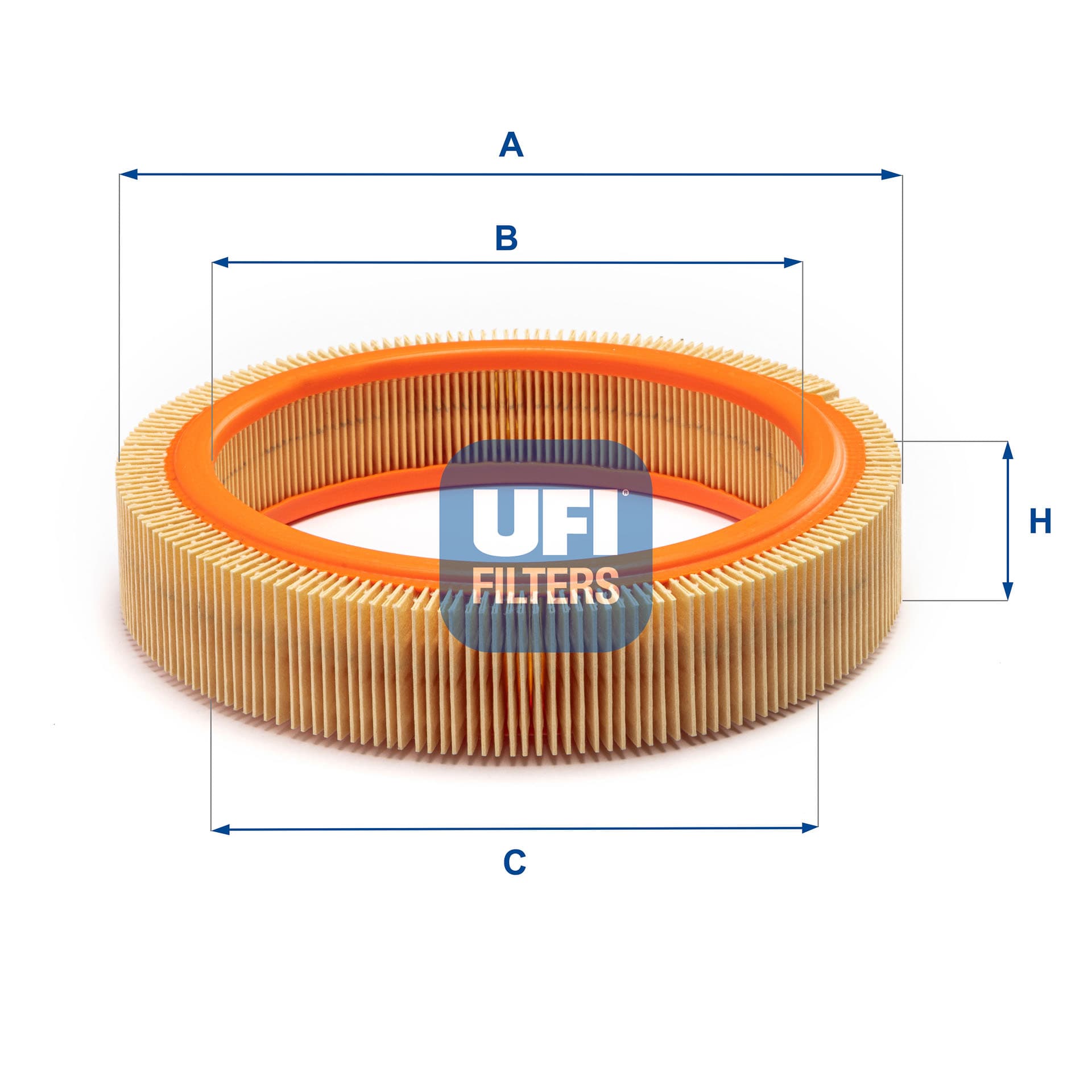UFI Vzduchový filter 3080700 1