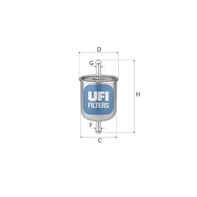 UFI Palivový filter 3152900 1