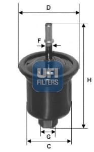 UFI Palivový filter 3173100 1
