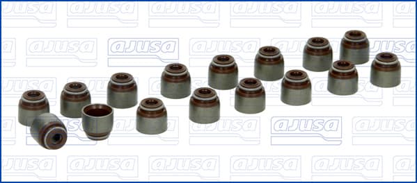 AJUSA Sada tesnení drieku ventilu 57024800 1