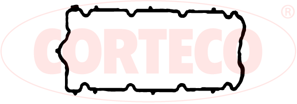 CORTECO Tesnenie veka hlavy valcov 026124P 1