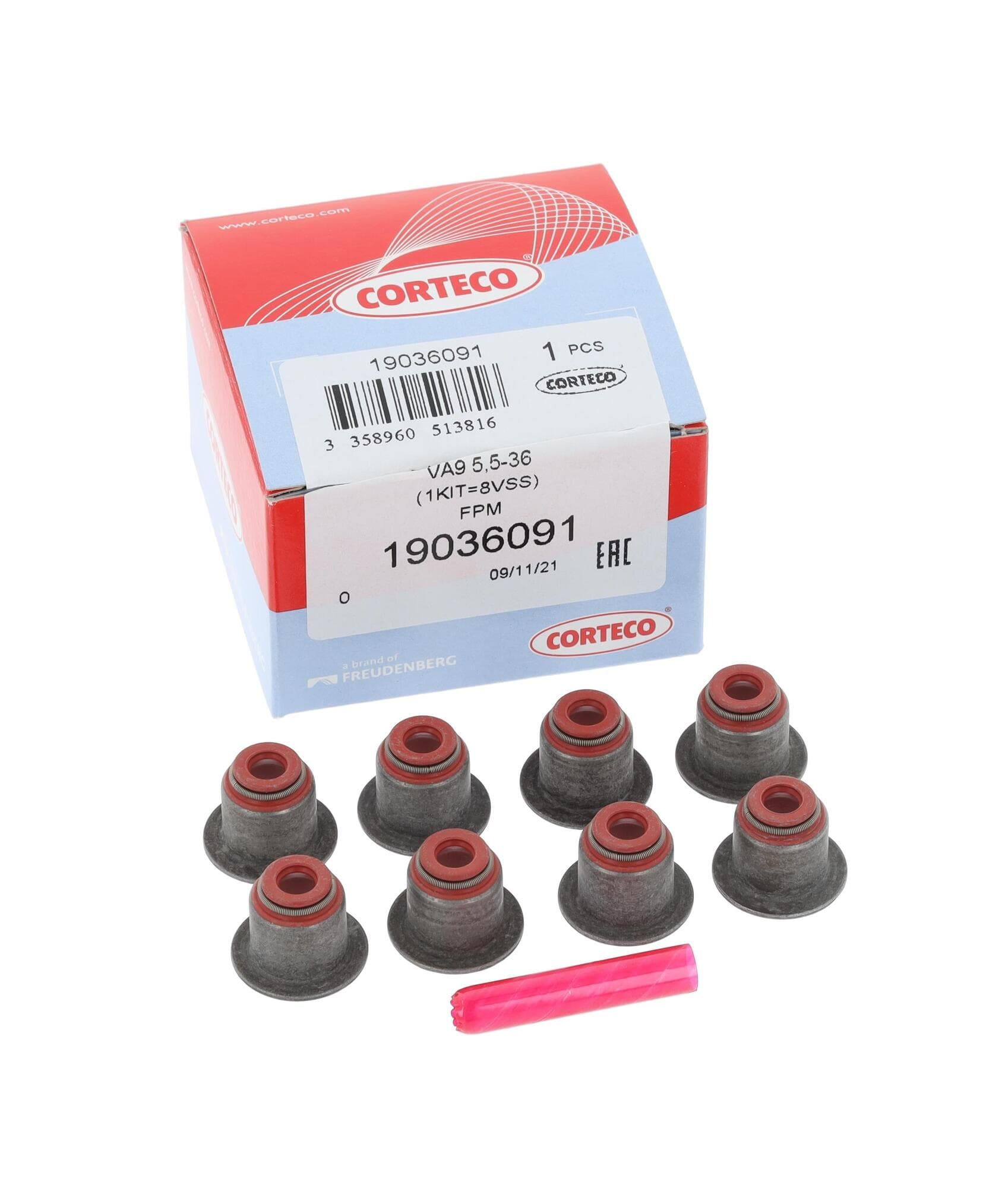 CORTECO Sada tesnení drieku ventilu 19036091 1