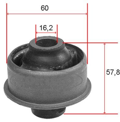 CORTECO Uloženie riadenia 21652805 1