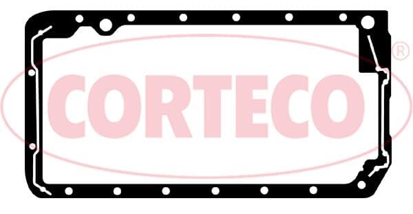 CORTECO Tesnenie olejovej vane 028204P 1